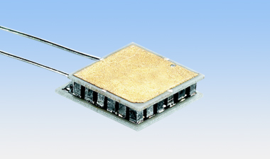 Gold metalized micro Peltier