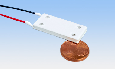 Te module with corner holes